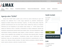 Tablet Screenshot of olmax.pl